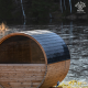 Outdoor Barrel Sauna