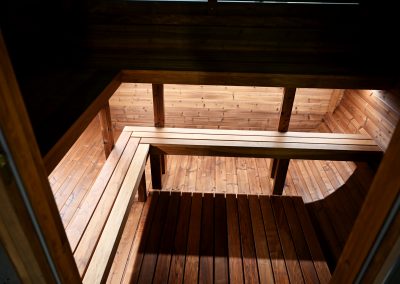 Outdoor Cube Sauna at Hot Tubs At Home