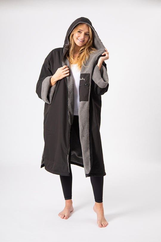 Change Robes - Heavyweight Black/Grey (Last Available)