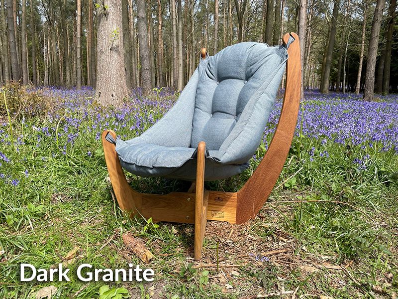Iroko Lounge Chair - Granite Grey
