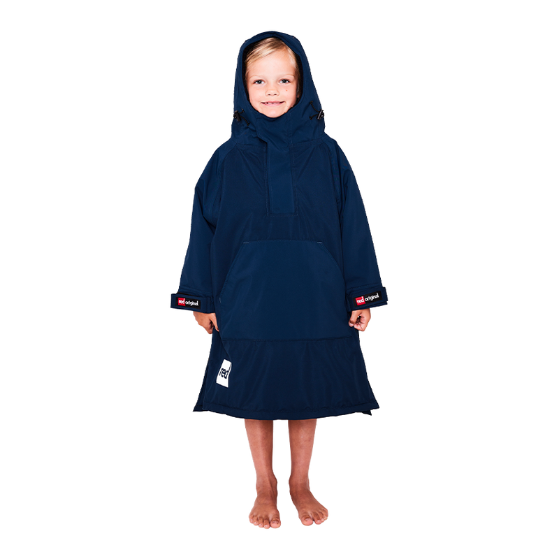 Kid's Dry Poncho - Navy