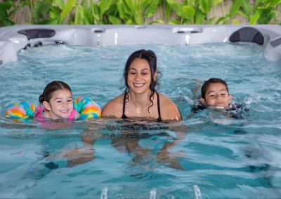 Artesian TidalFit Swimspa Lifestyle with Family