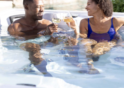 New 2025 Island Series Hot Tub