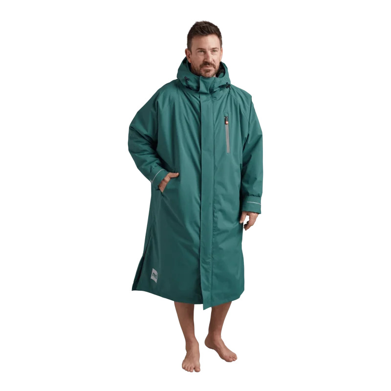 Men's Long Sleeve Waterproof Dry Changing Robe EVO - Deep Teal