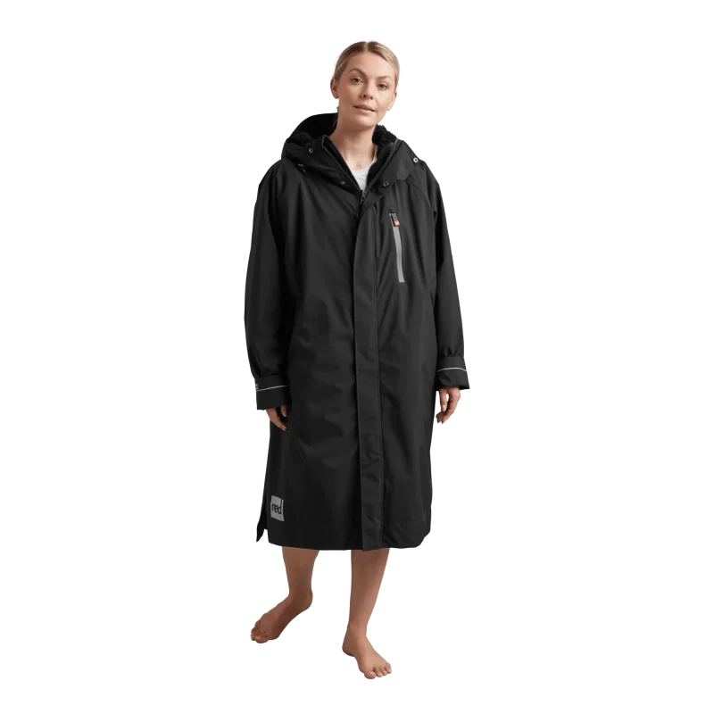 Women's Long Sleeve Waterproof Dry Changing Robe EVO - Stealth Black