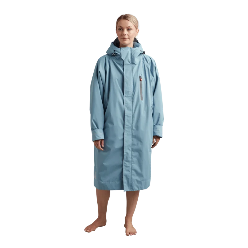 Women's Long Sleeve Waterproof Dry Changing Robe EVO - Alpine Blue
