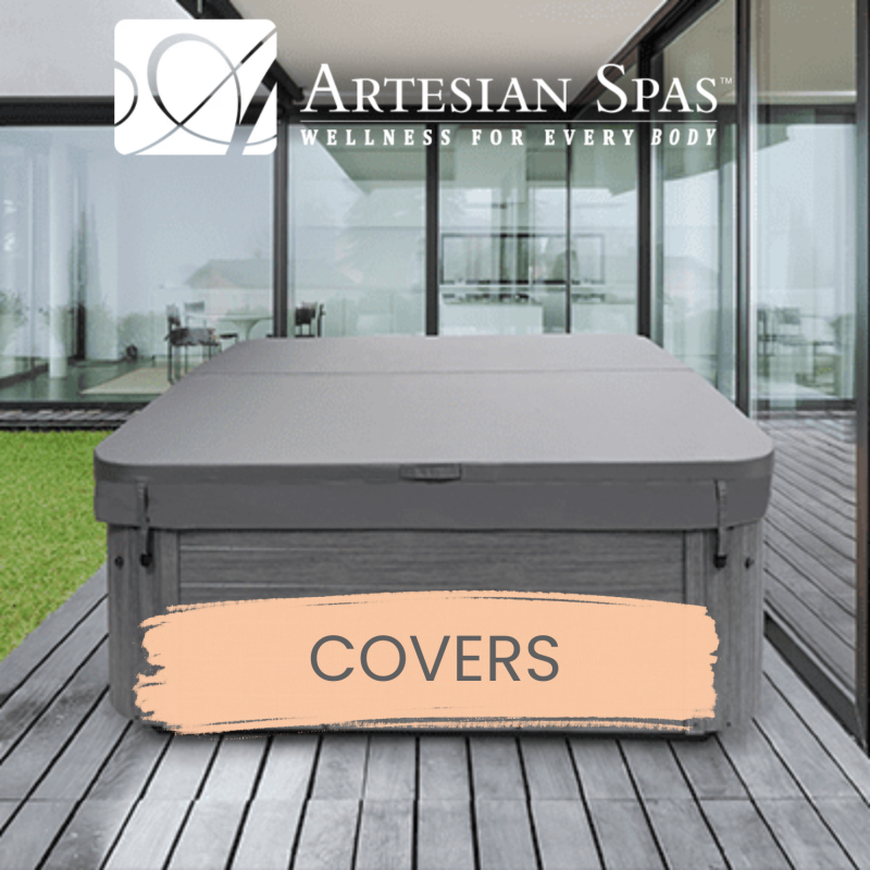 Artesian Hot Tub Cover  - Garden Spas, Iris